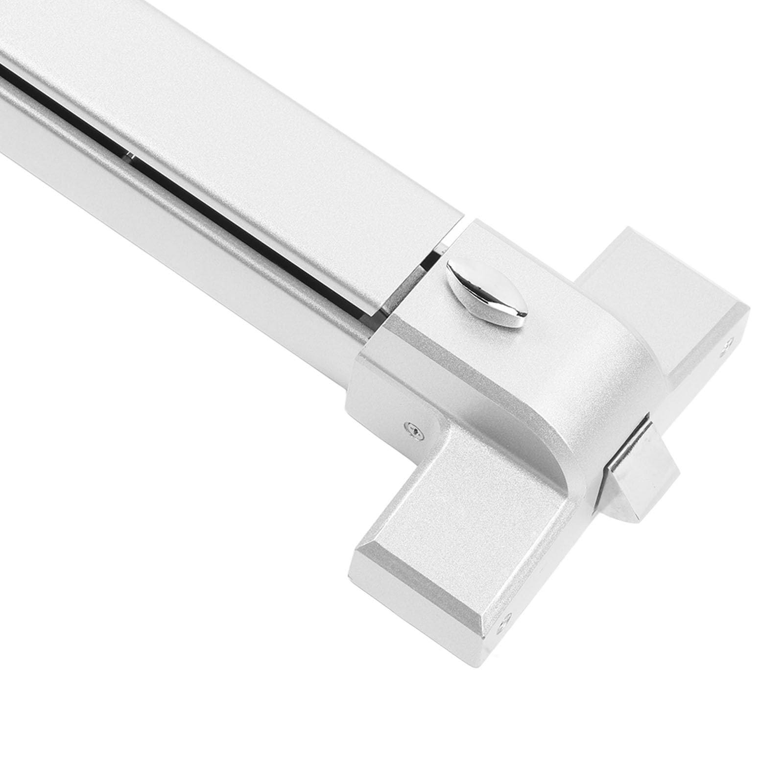 Dispositif de Sortie de Panique à Poussée de Porte de 65CM Poignée de Sortie de Panique d'urgence Commerciale en Acier Inoxydable 304 pour Hôtels, écoles, écoles, Bureaux, Magasins