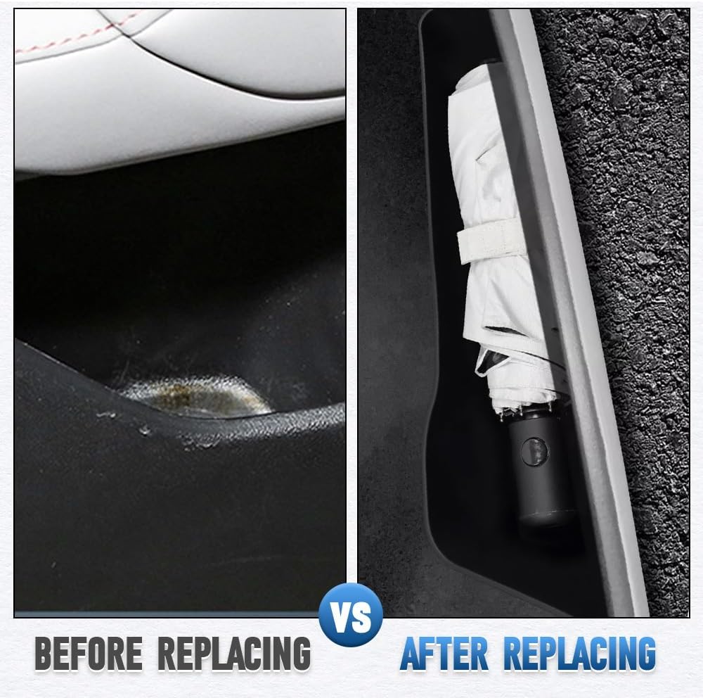 Car Door Storage Box, Car Internal Storage Box, Compatible with BYD Yuan Up Atto 2 S1 Pro 4-Door 2024-2026, 4 pcs Black