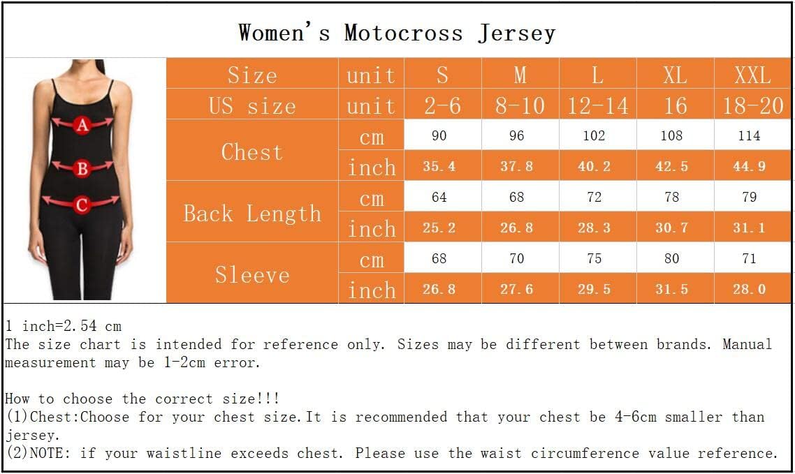 Long Sleeve MTB Jersey Women, Dirt Bike Shirt for Mountain Motocross Biking BMX Motorcycle Fishing Off Racing - Image 4