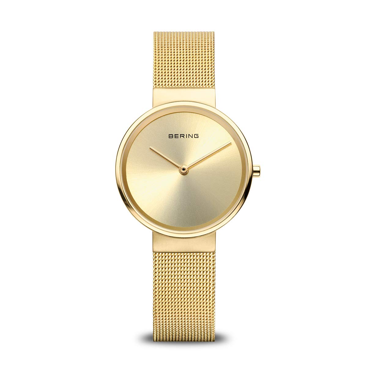 Bering 14531 Reloj de Cuarzo para Mujer con Caja de Acero Inoxidable de 31 mm y Esfera, Correa milanesa, Cristal de Zafiro y Resistencia al Agua de 5 ATM