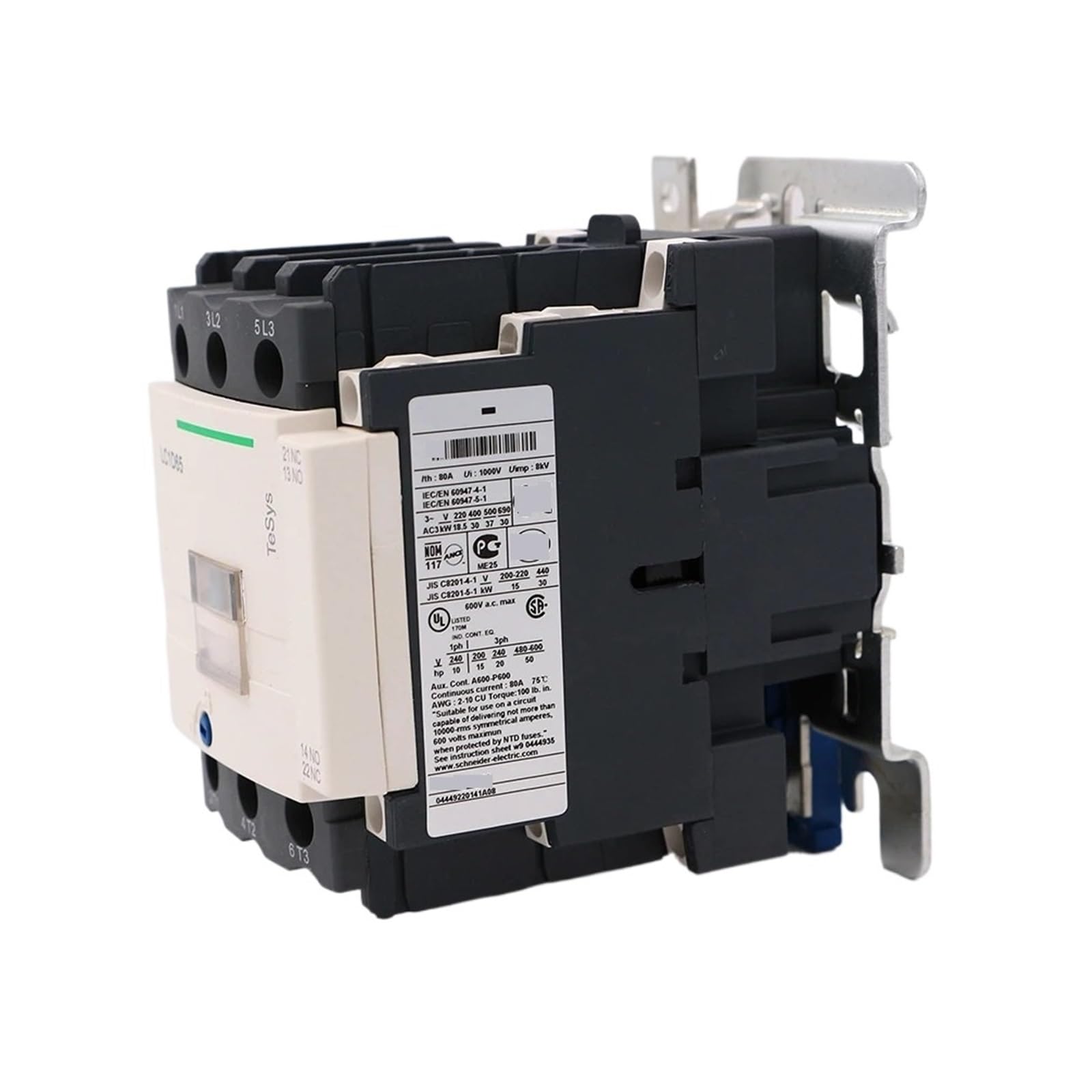 mXCDtRptJ LC1D65P7 AC magnetic Contactor 3P 3NO LC1-D65P7 65A 230V AC coil