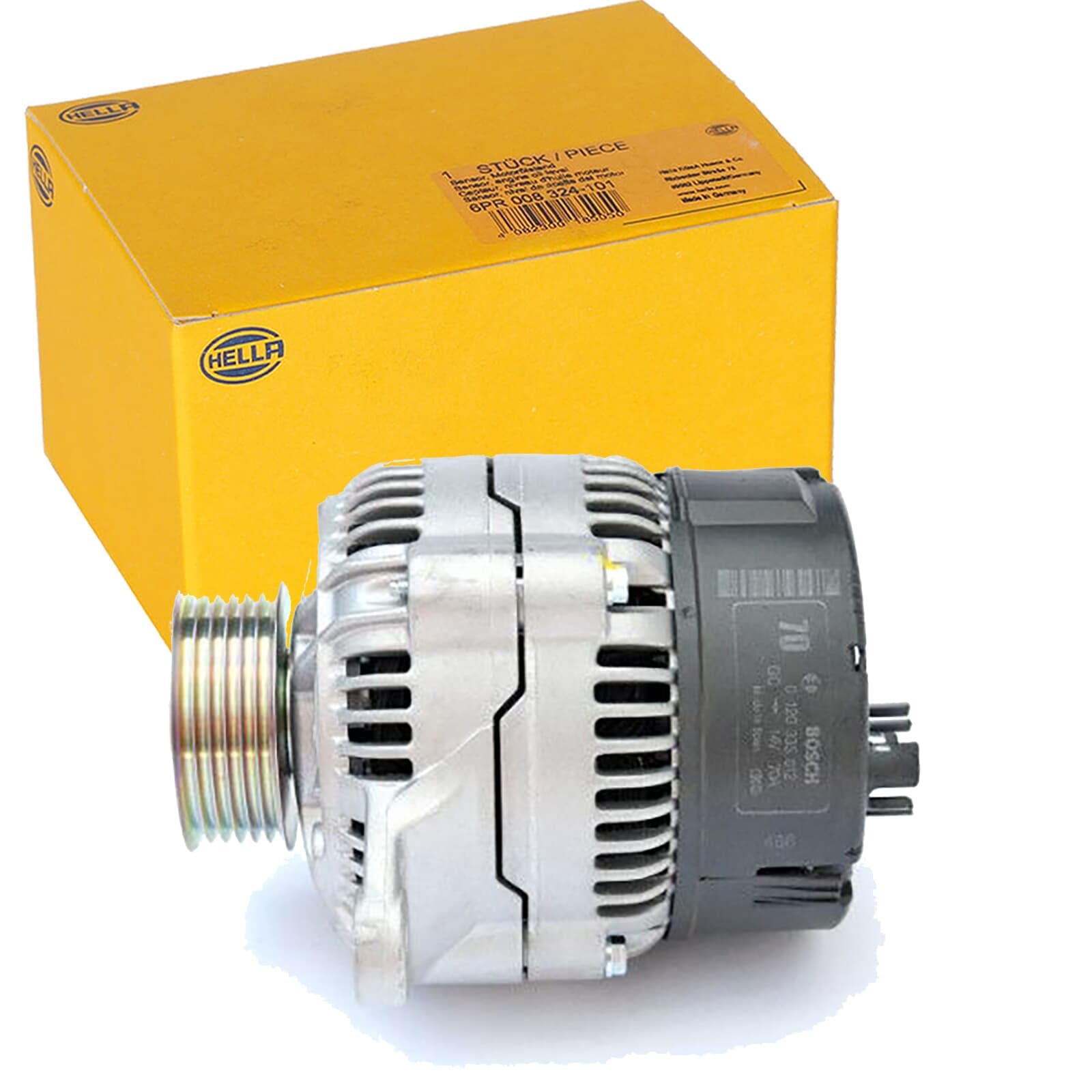 HELLA 8EL 011 710-991 Alternador - 14V - 70A