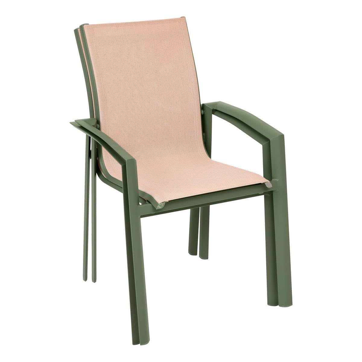 Hespéride - Fauteuil de Jardin axant Beige Lin/Laurier