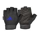 adidas Essential Adjustable Gloves (Blue, Large)