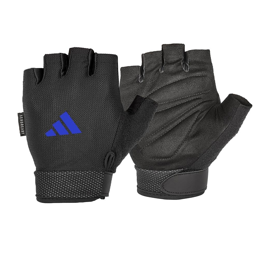 adidasEssential Training & Weightlifting Gloves, Fingerless Workout Gloves