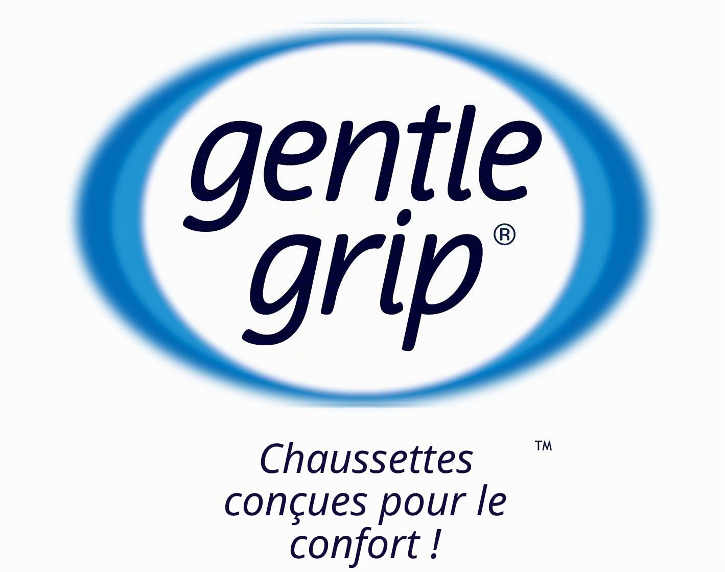 Gentle Grip 6 Paires Homme pas de chaussettes élastiques, 39-45 eur couleurs assorties carrés (39-45 Eur, MGG39)