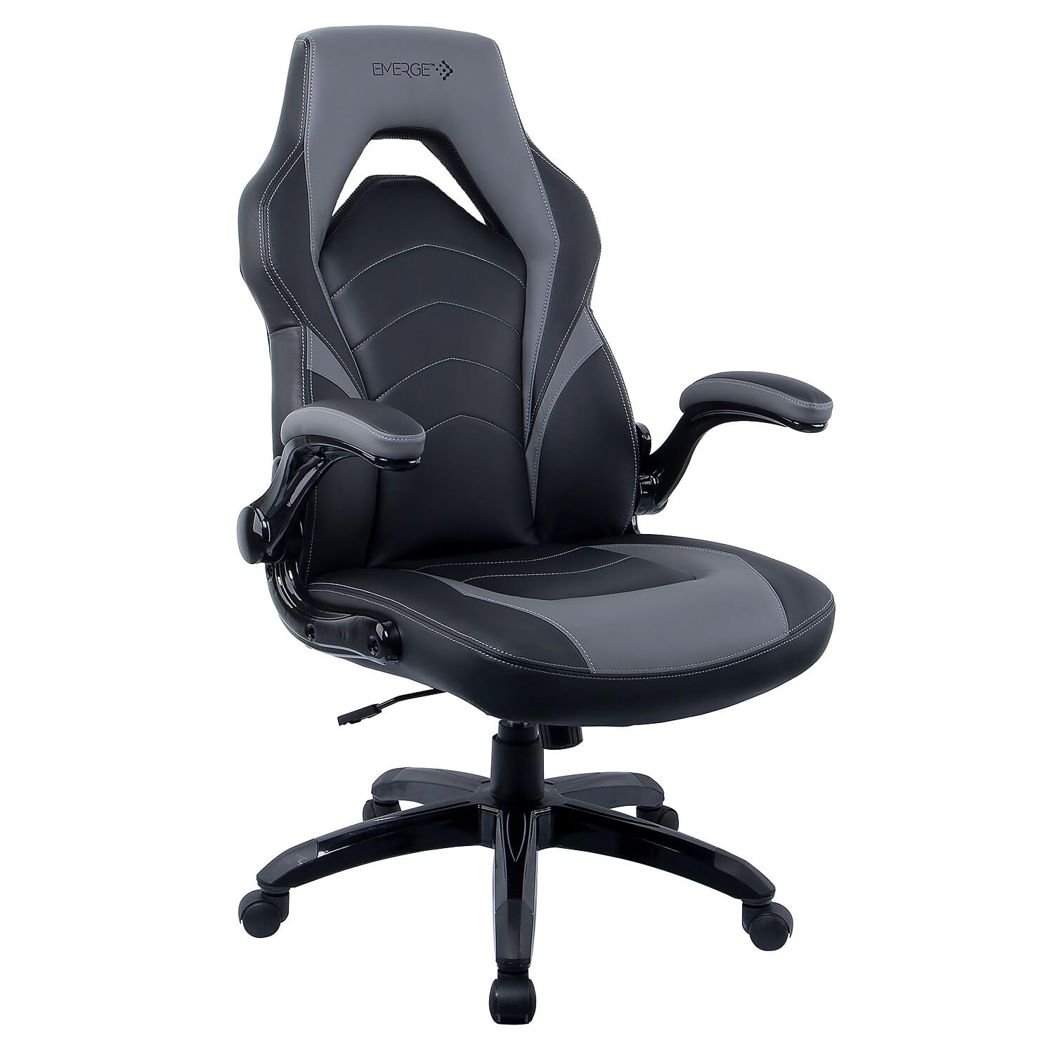 STAPLES Emerge Vortex Gaming Chair, Ergonomic, Adjustable Height, Swivel, Black