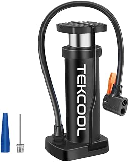 TEKCOOL Cycle Pump for Bicycle and Bike Foot Balloon Machine for Balloon High Pressure Air Pump, for Football and Tyre Price In India