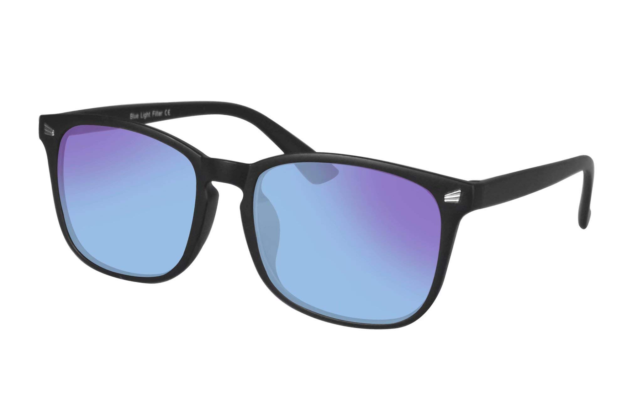 SHINU Farbenblinde Brille Damen and Herren Farbenblinde Brille Geeignet zum Menschen mit Farbe Blind Kurzsichtigkeit Brille Lesebrill-RN8068(C2,Lesebrille 1.50)