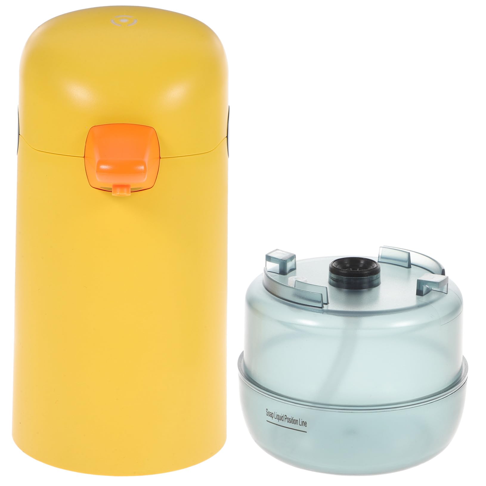 Dispenser Automatico per Sapone Liquido Giallo 220ml Ipx6