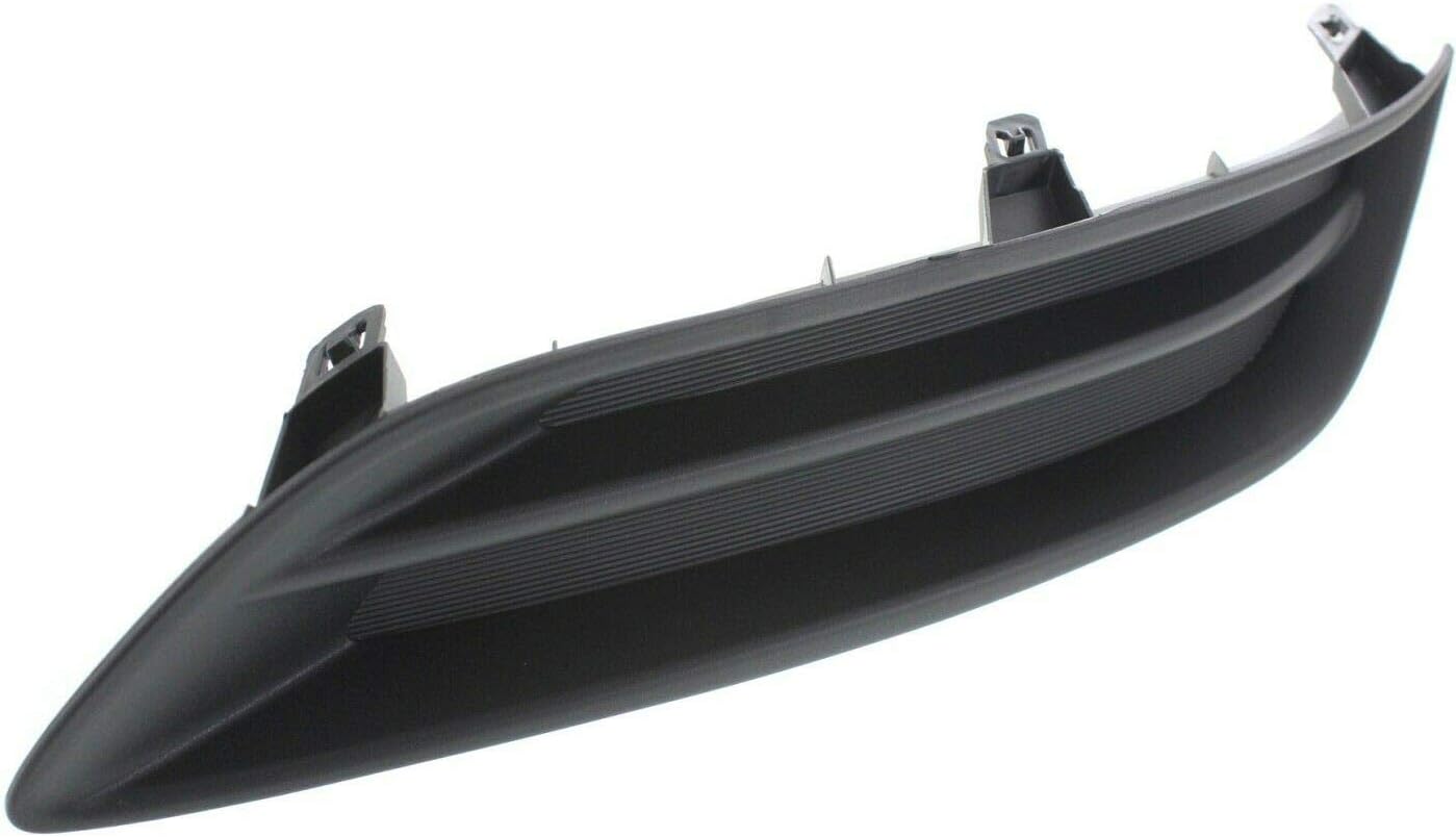 I-MATCH AUTO PARTS Front Right Passenger Side Bumper Insert Fog Light Bezel Molding Cover Grille Trim Black For 2013 2014 2015 Nissan Sentra 622563SH0B NI1039126