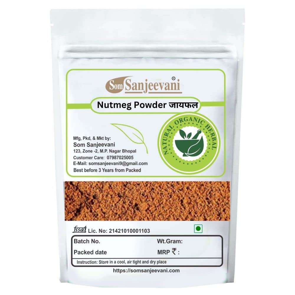 Sponsored Ad - Jayfal Nutmeg Powder-100g-Natural -प्राकृतिक-Ayurvedic-Naturally Rich in Essential Minerals for Everyday Wellness