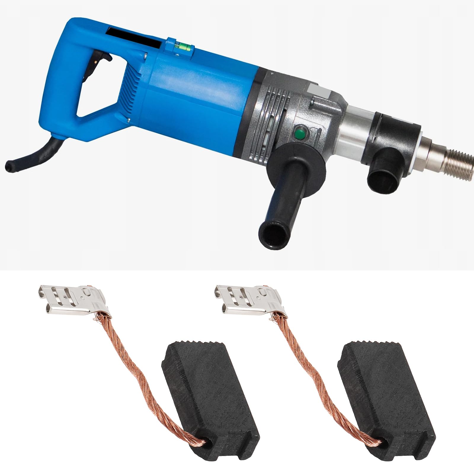 Create idea 2 works Carbon Motor Brushes Compatible with Baier 45872 6.3x10x20mm - Image 3
