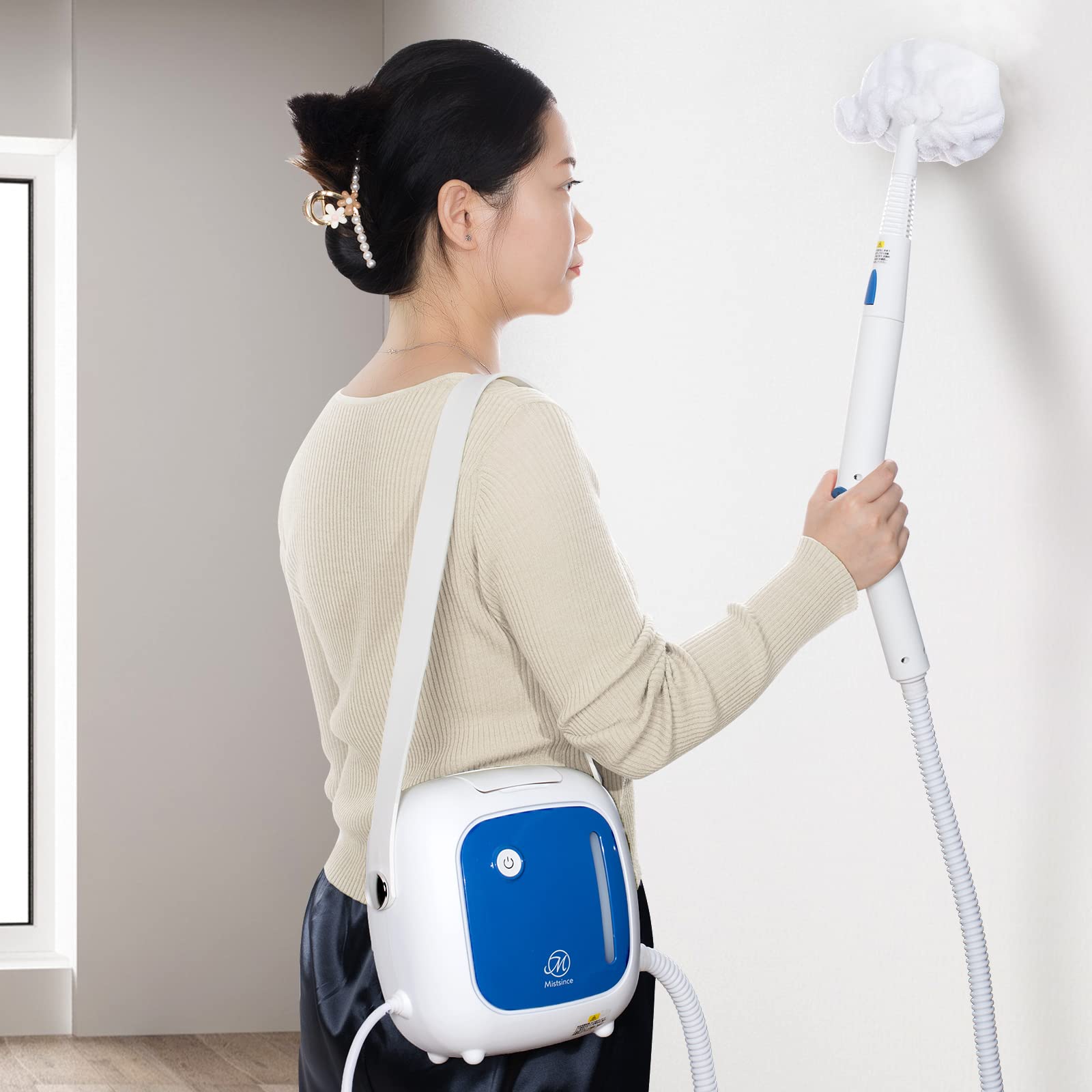 Amazon | Mistsince スチームクリーナーNV281 替えモップクロス