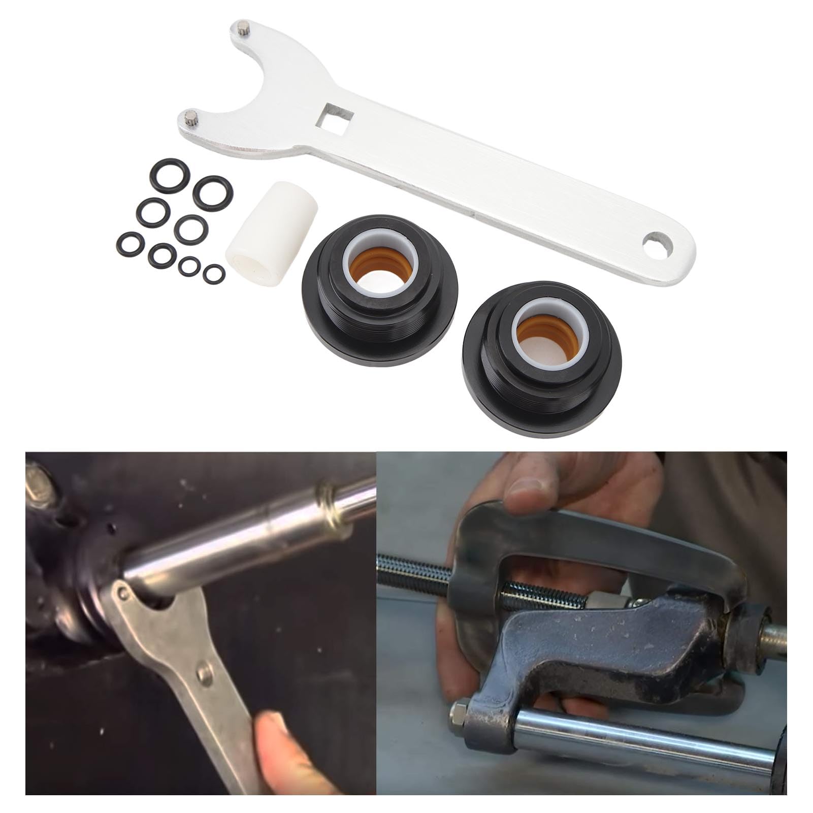 HC5345 HS5157 Kit di Guarnizioni per - Kit di Guarnizioni del Cilindro dello Sterzo Idraulico a Montaggio Anteriore Ad Alte Prestazioni