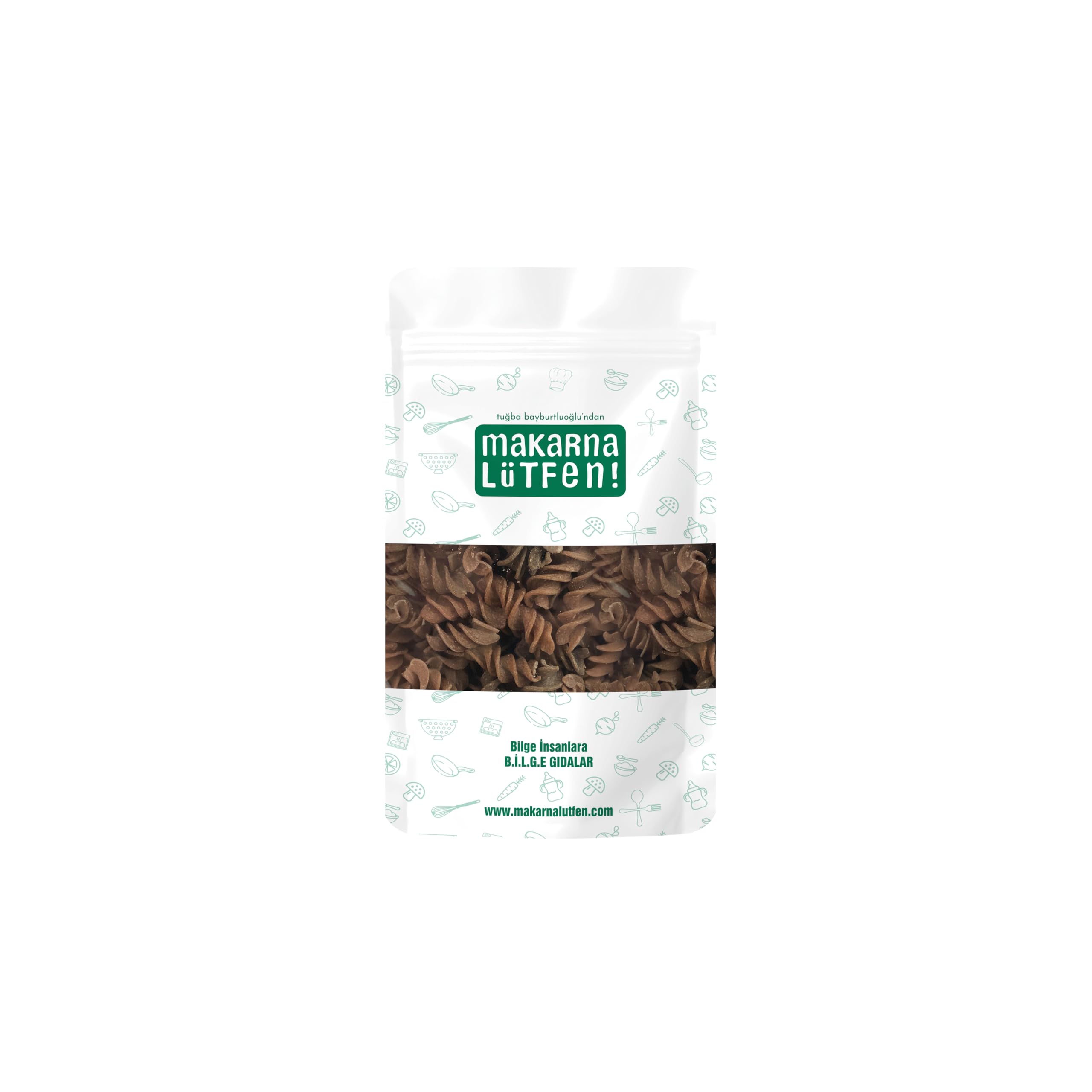 makarna lütfen! Karışık Sebzeli Tam Buğday Makarna 200 Gram