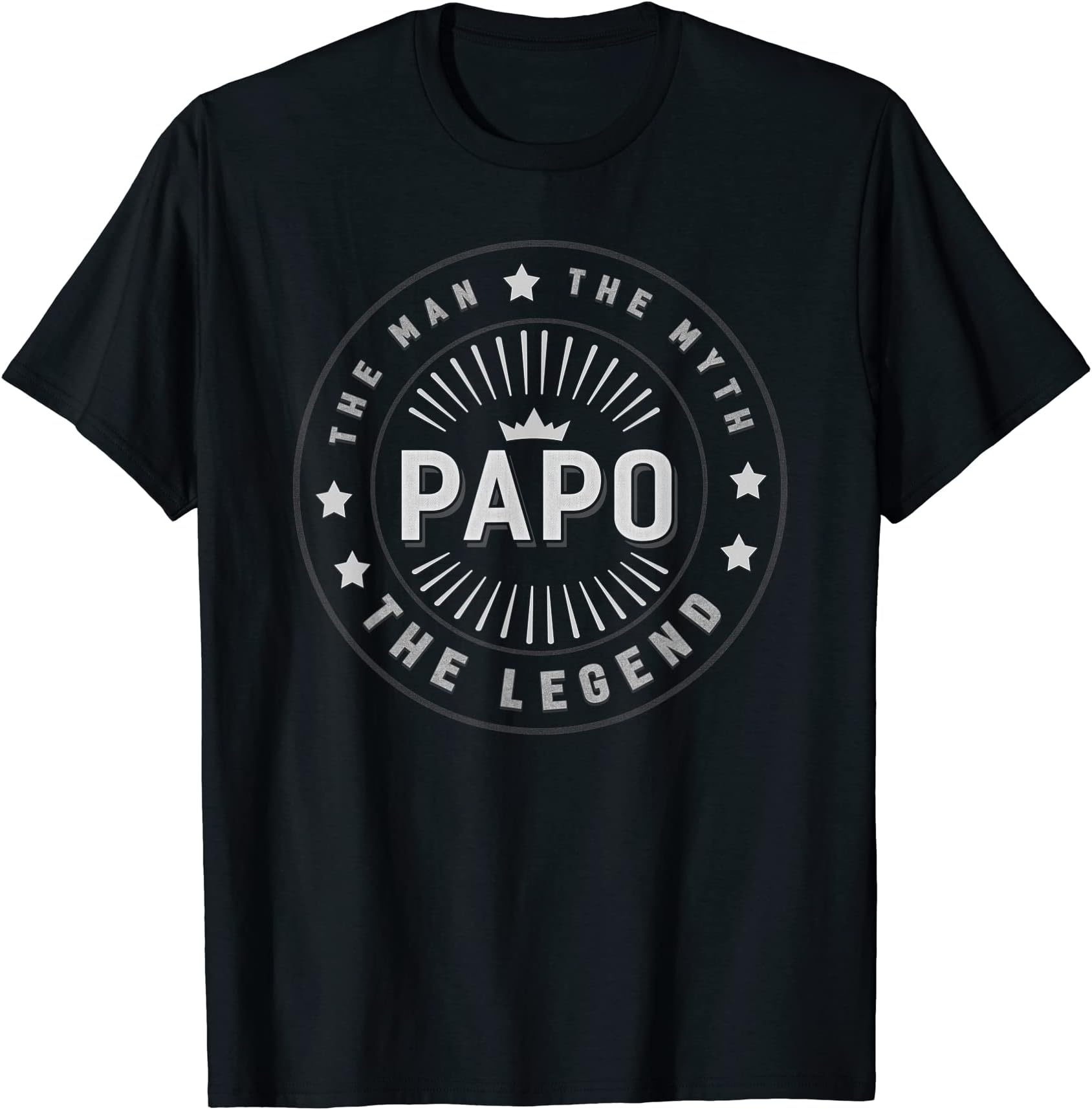 Graphic 365Papo The Legend Grandpa Men Funny Gift T-Shirt