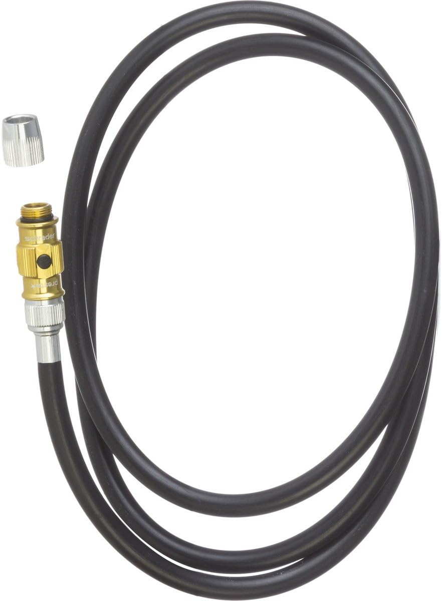 LEZYNEreplacement hose for pumps with ABS flip valve pressure and Micro floor drive, gold shiny, 1-hose, V3 flip