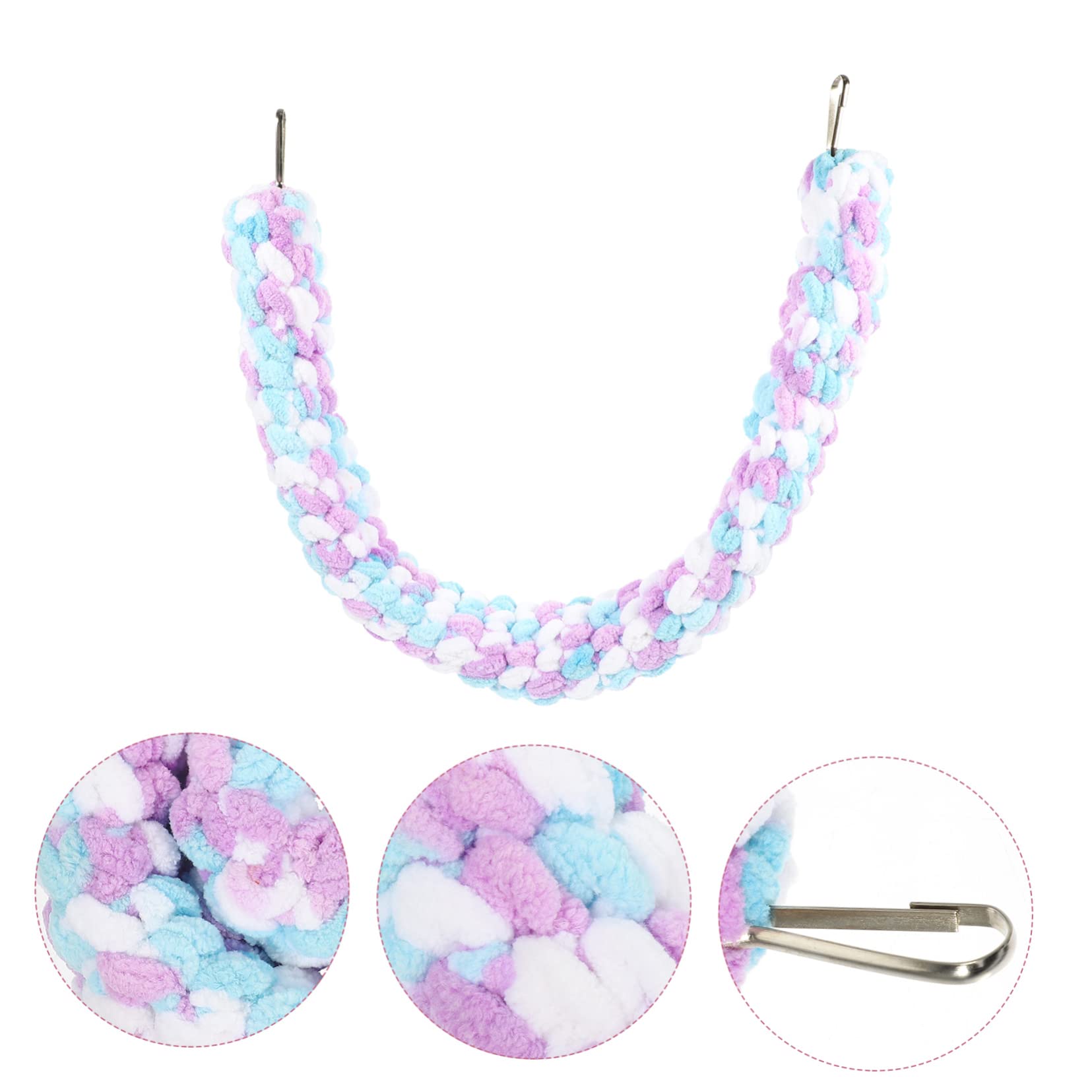 Supvox Käfig Zubehör Ratten 5st Sugar Glider Kletterseil Hamsterzubehör Kletterspielzeug Einsiedlerkrebsbecken Hamster-kletterbrücke Papageienspielzeug Hamsterspielzeug Kletterleiterseil Baumwollseil