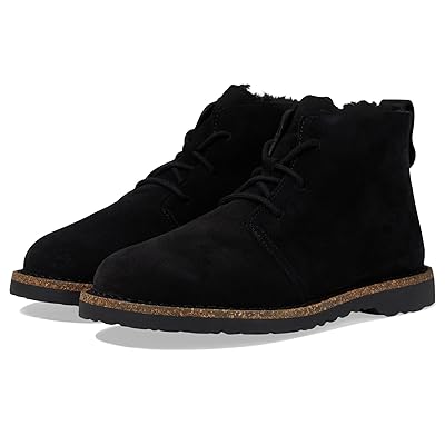 Birkenstock Uppsala Mid Lace Up Shearling Suede Women