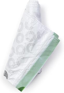 Brabantia PerfectFit G 30 Liter Bin Liners, 20 Count Bags, 120 Total Count