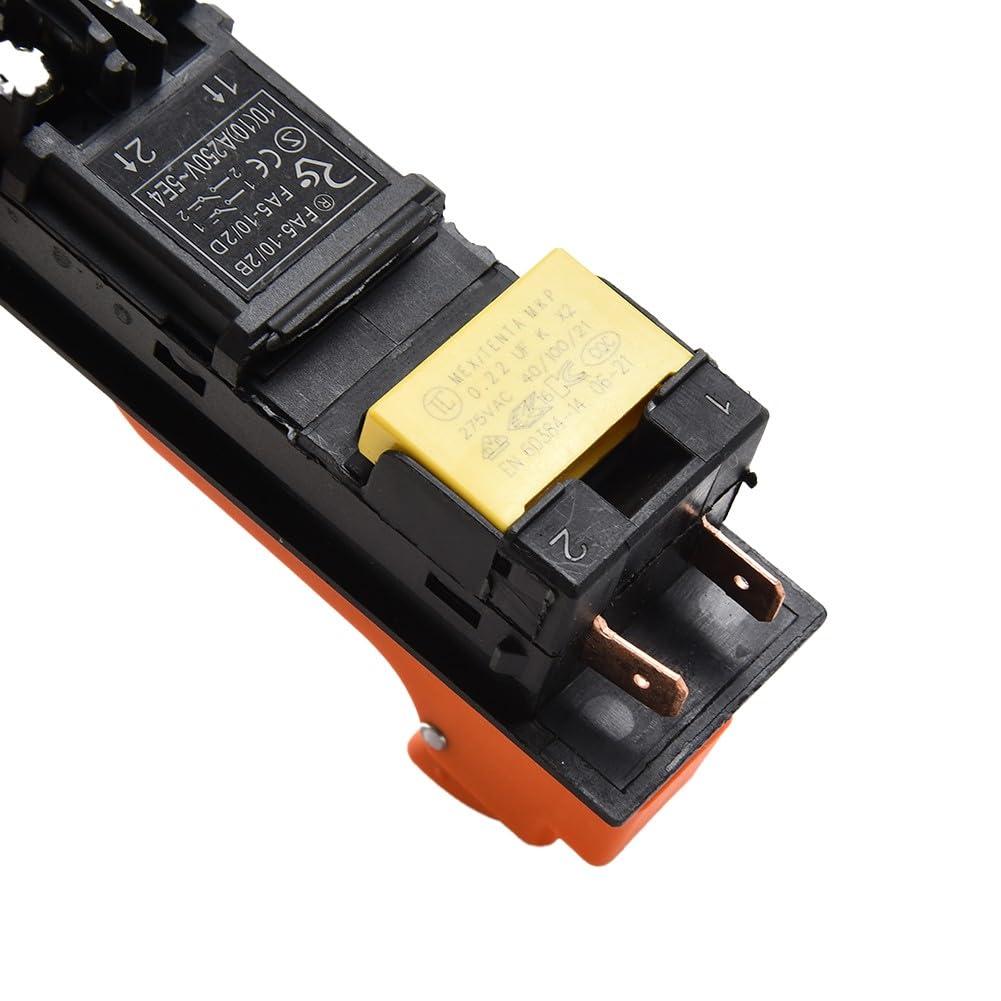 Commutateur de meuleuse d'angle, interrupteur à gâchette, pièce d'outil électrique, verrouillable, pour GA9030 GA9020 G18SE3, noir, 1 pièce
