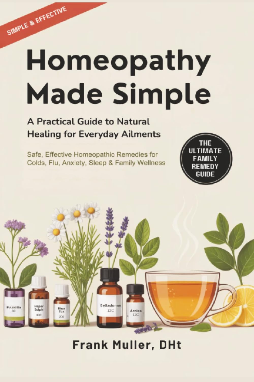 Homeopathy Made Simple: A Practical Guide to Natural Healing for Everyday Ailments: Safe, Effective Homeopathic Remedies for Colds, Flu, Anxiety, Sleep & Family Wellness