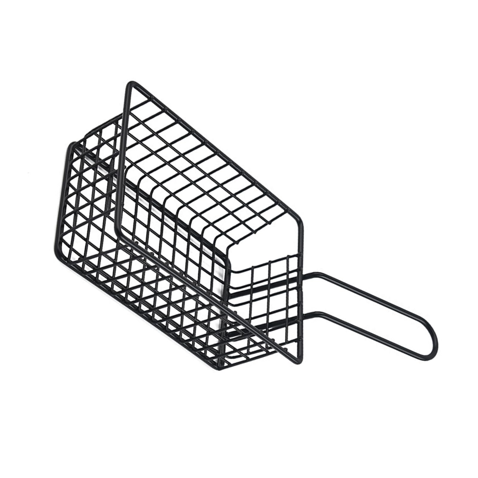 FACAILUO Meshes Frying Basket with Handle Iron Fryers Food Storage Container Deeply French Fries Holder Frying Tray