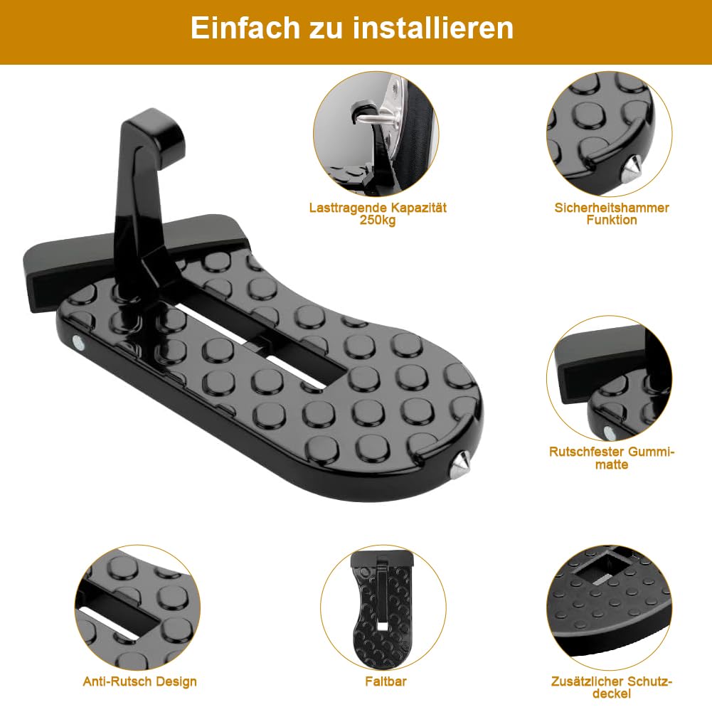 Supporto per box da tetto a U, 4 set di supporti per box da tetto, fissaggio a U staffa universale per box da tetto auto, supporto universale per box da tetto.