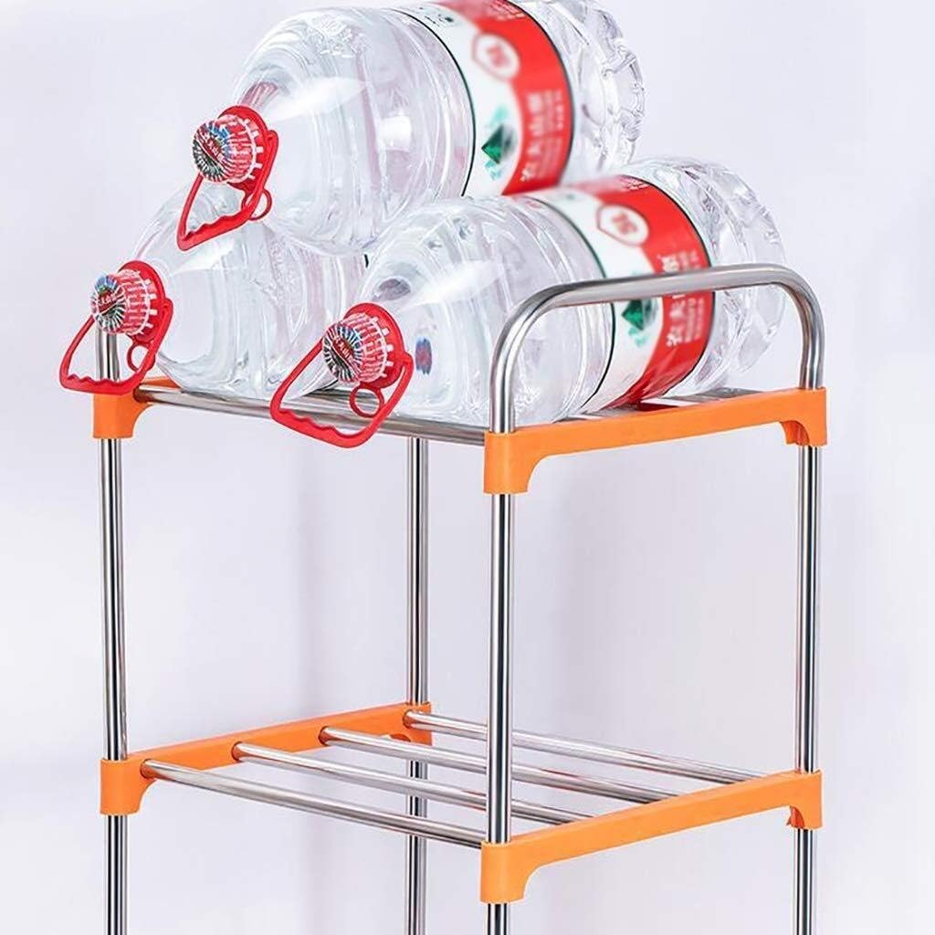 Stainless Steel Multi-Layer Kitchen Shelf Microwave Oven Rack Kitchen Shelf Storage Racks Cutlery (Size : 423153cm) (42 * 31 * 79cm)