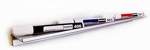 Miniatura 4 de Audio-Visual Direct Magnetic Marker Tray, Silver