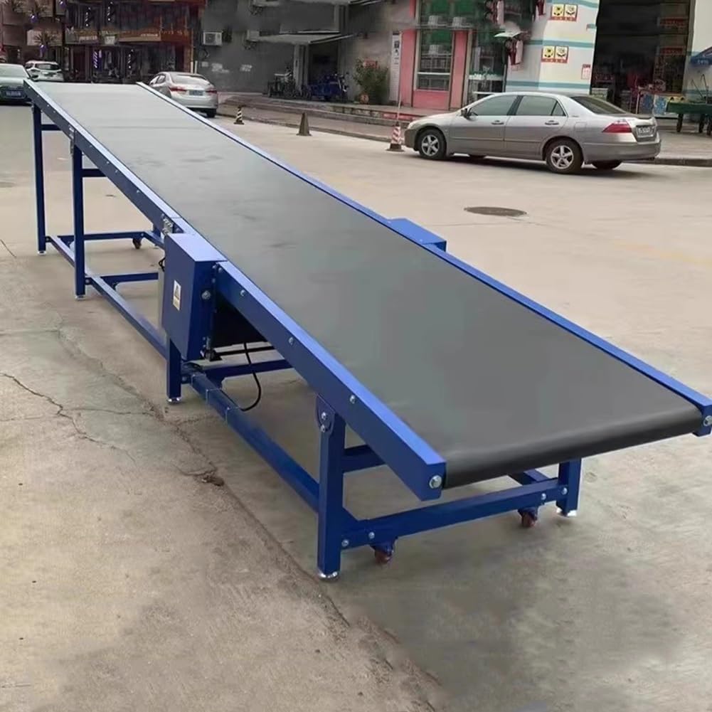 YJEUZCD PVC Conveyor Belt for Packaging Factory, Commercial Production Line Conveyor Belt, Warehouses Factories Bucket Pulley Replacement Belts(1.6x65.6 ft)