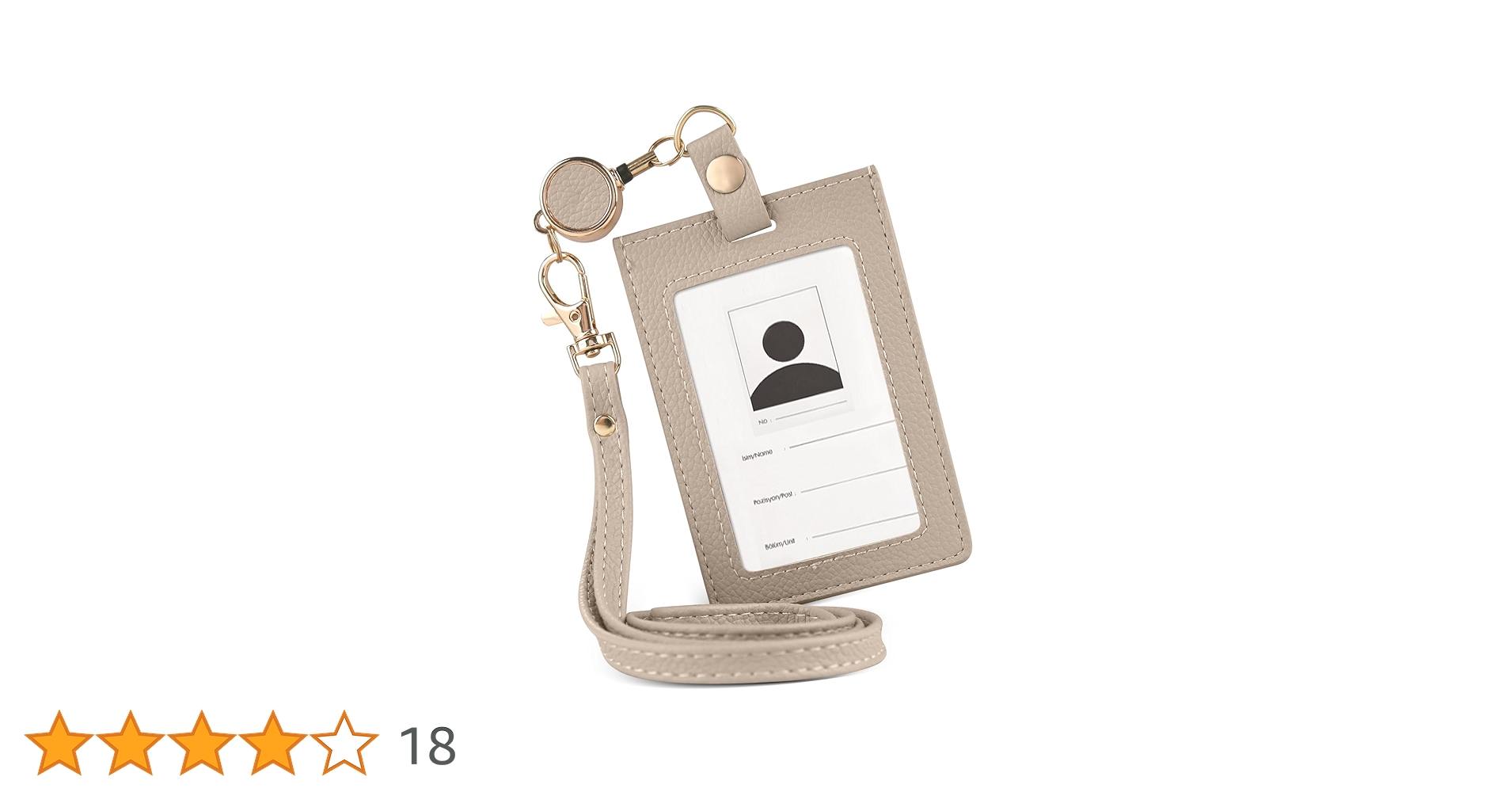 Amazon | Dockii IDカードホルダー 縦型 IDカードケース 社員証ケース