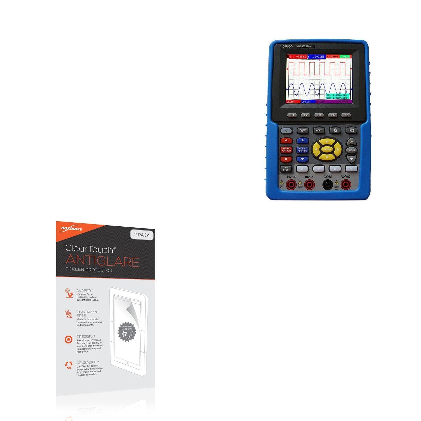 BoxWave Screen Protector Compatible with Owon HDS1022M-I - ClearTouch Anti-Glare (2-Pack), Anti-Fingerprint Matte Film Skin