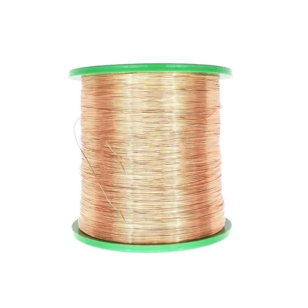 Filo di rame smaltato QA-1-155 2UEW da 1000 g/rotolo, filo for avvolgimento bobina ad alta temperatura 155 ℃(1.0mm 1kg,Copper)