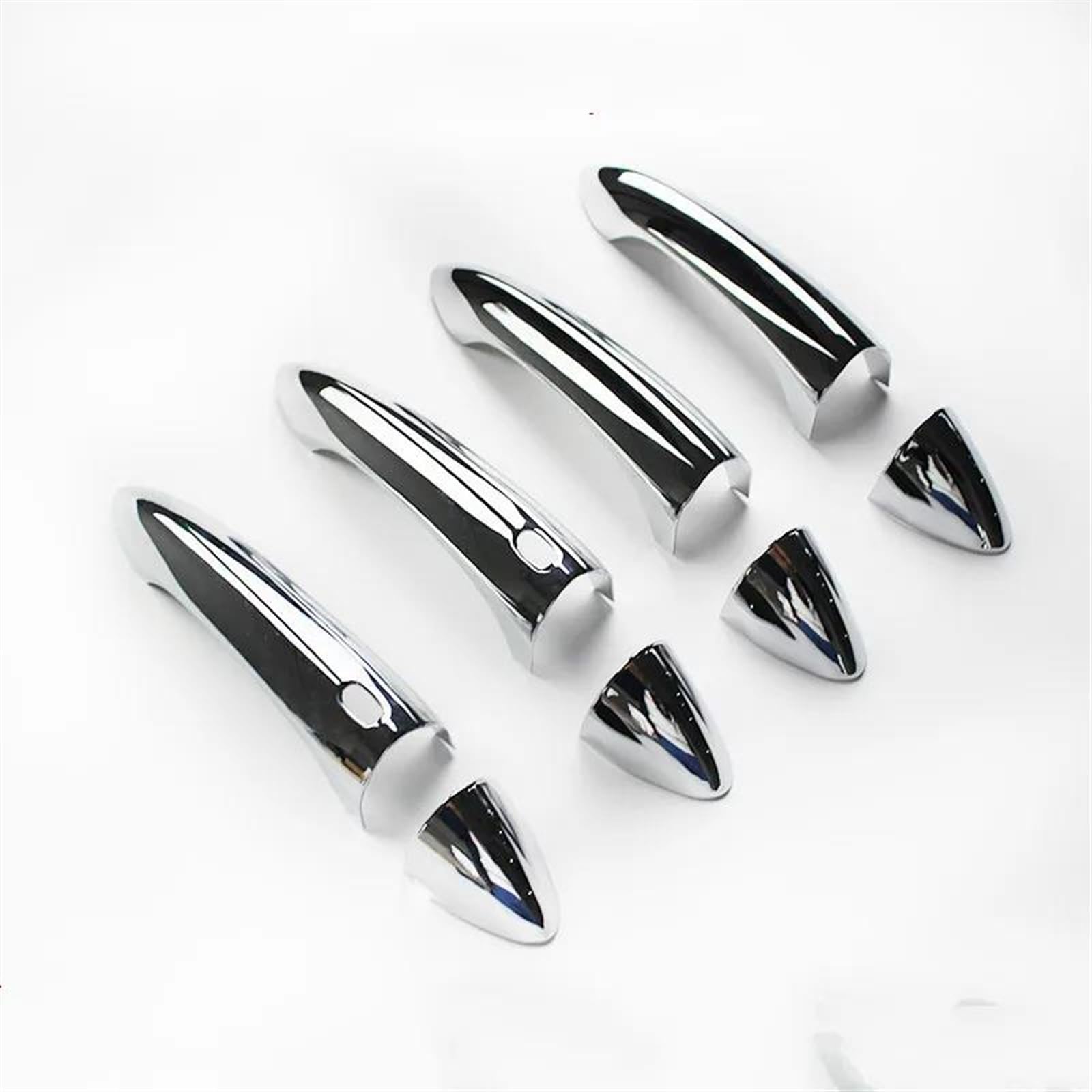 JTWMTY Car Door Handle Covers Exterior Decorative Sticker for Opel for Astra K for Vauxhall for Holden for 2016-2020(Handle 2 Buttons)