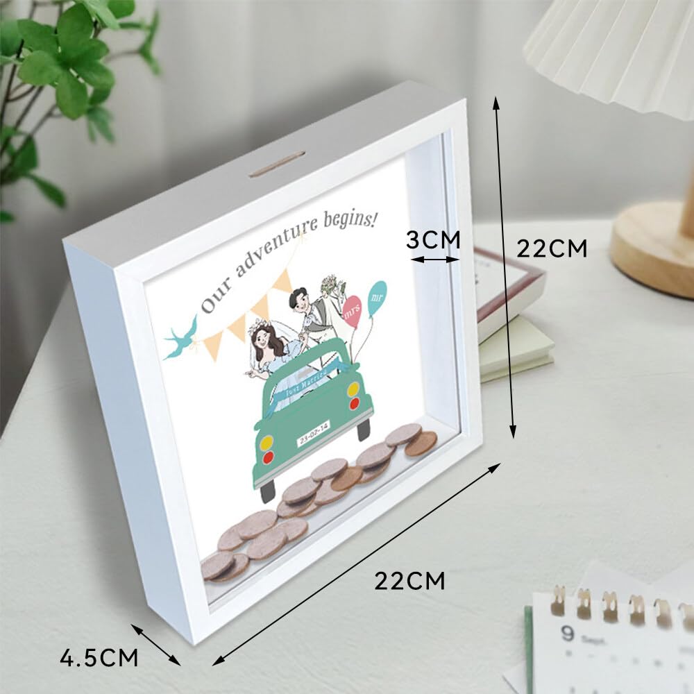 3D Spardose Für Kinder – Mit Fotorahmen, Zur Aufbewahrung Von Geld & Fotos, Bunte Zimmerdekoration