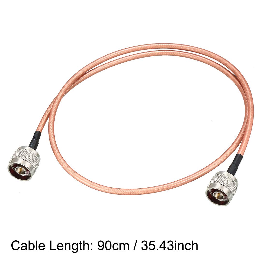 uxcell RG-142 - Cable coaxial RF de baja pérdida (2 unidades)