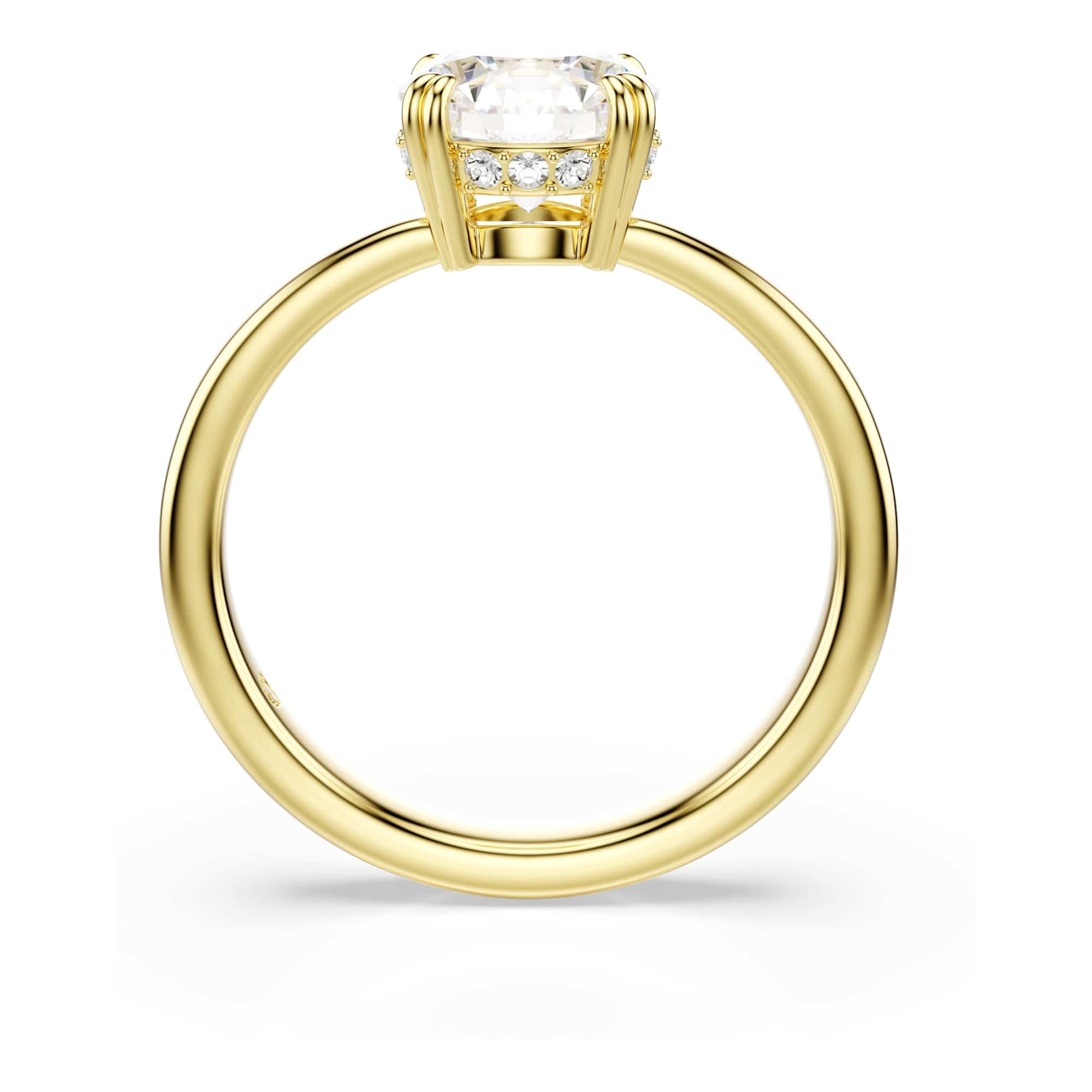Swarovski Stilla Collection Cocktail Ring, Round cut, White
