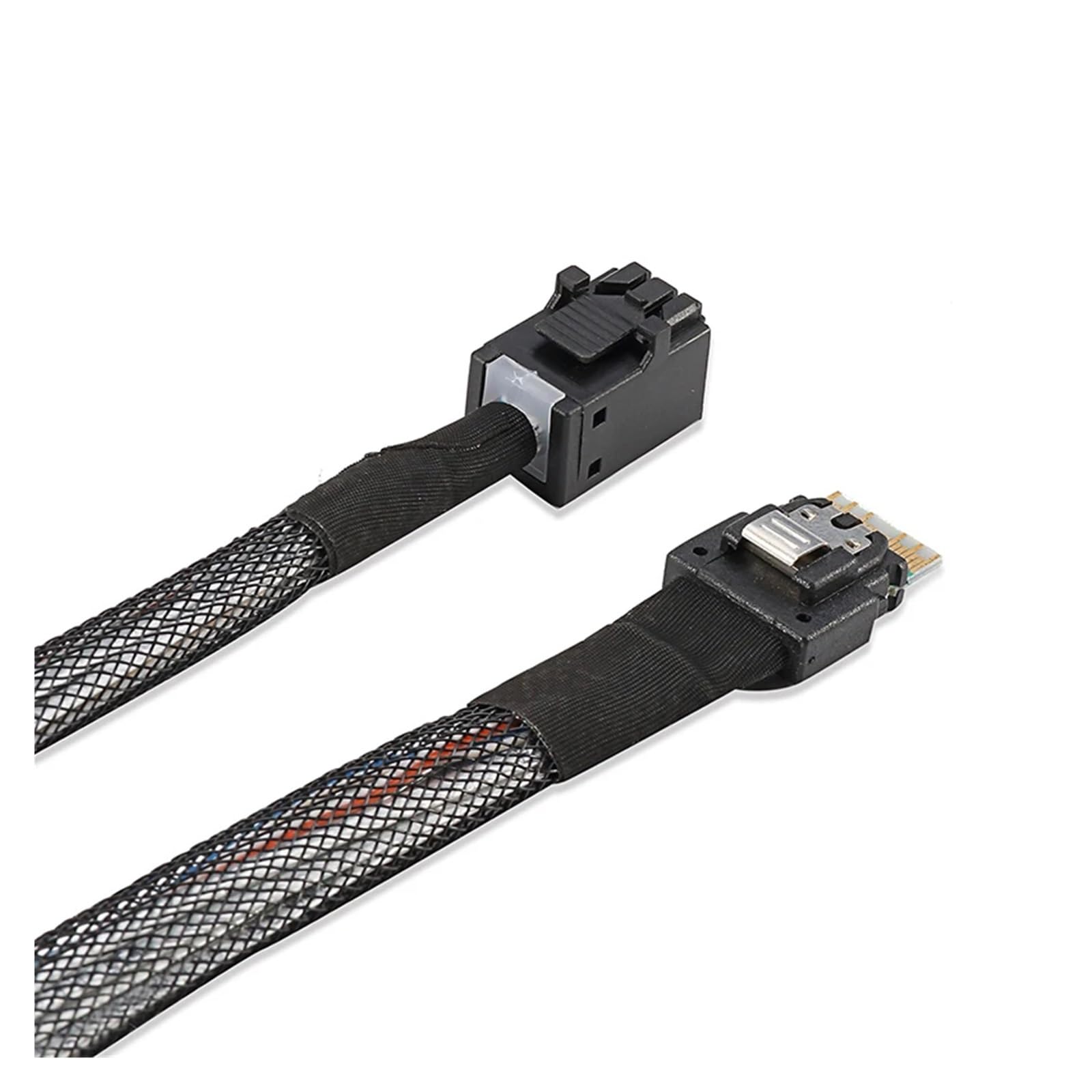 CableDeconn - Cavo PCI-E 4.0 Ultraport Slimline MI NI SAS38P 8654 4i a SFF-8643 MI NI HD, 1 m