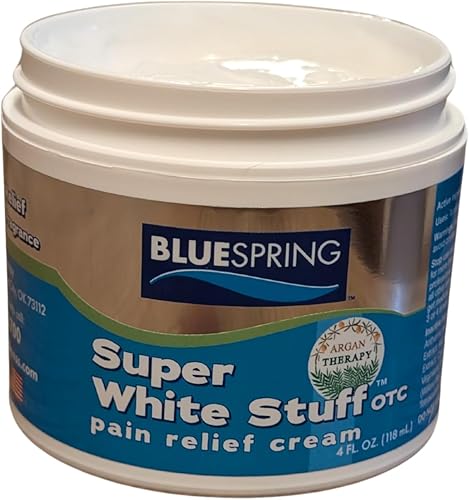 Crema para aliviar el dolor de espalda con aceite de emú – Super White Stuff natural para aliviar el dolor muscular y articular – Experimenta el