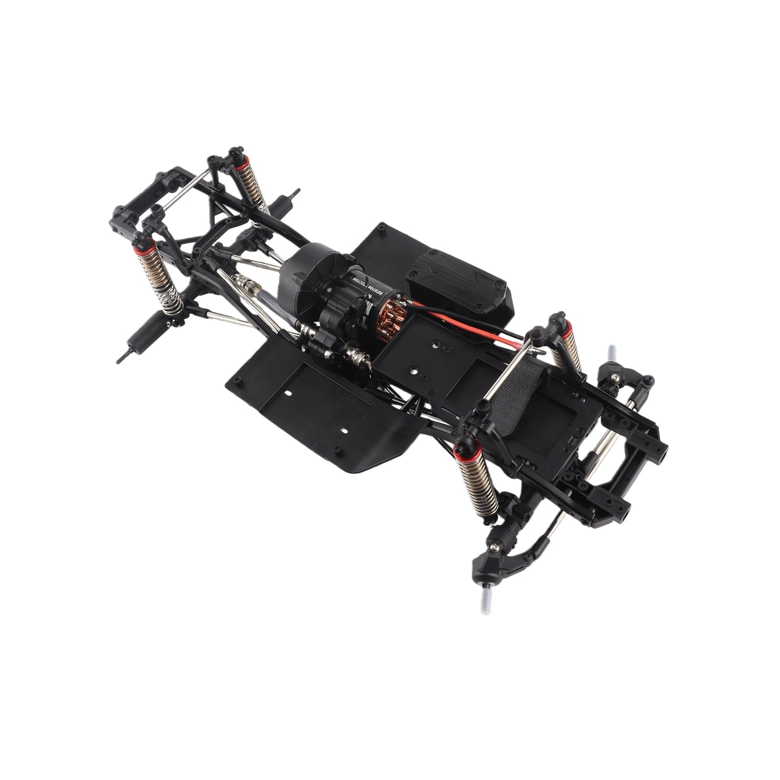 Mobiliarbus Cadre de châssis d'empattement AUSTAR 313mm pour Voiture d'escalade sur chenilles 1/10 AXIAL SCX10 II 90046 90047 RC