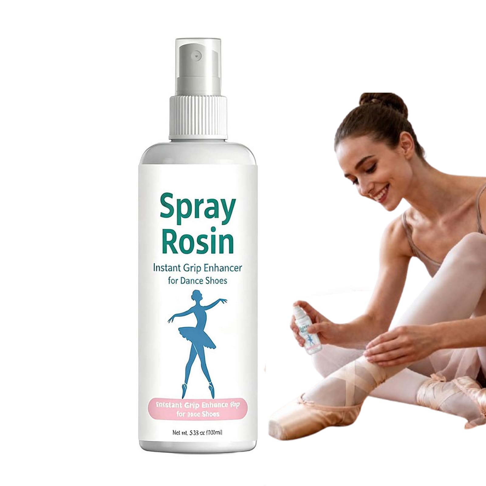 Spray Rosin Ballerines, Portable Non-Slip with Refined Texture