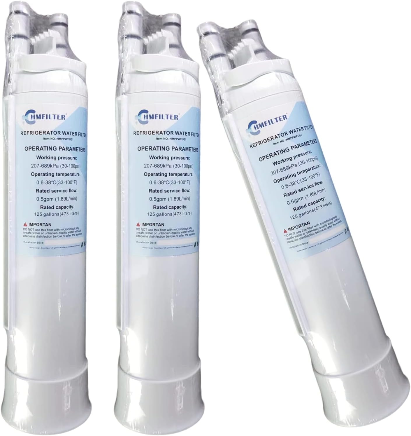 HMFILTER FPPWFU01 Water Filter Compatible with Electrolux EPPWFU01 PureAdvantage PWF1