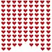 144 Red Hearts Felt Garland - NO DIY - Valentines Day Red Heart Hanging String Garland - Valentines Day Decor - Valentine Decorations - Valentines Wedding Anniversary Birthday Party Supplies