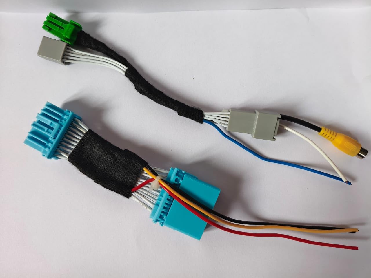 Android Car Stereo Power Cable Converter/Harness/Coupler (BLUE) compatible With Aftermarket 360 CAMERA iNPUT WIRE ASSEMBLY BLUE CONNECTOR for Old Maruti Suzuki Baleno, Brezza Coupler etc-picture-24