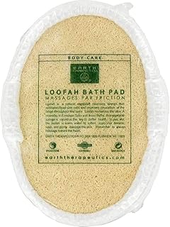 Earth Therapeutics Loofah Oval Terry Puff Pad - 6 per case.6
