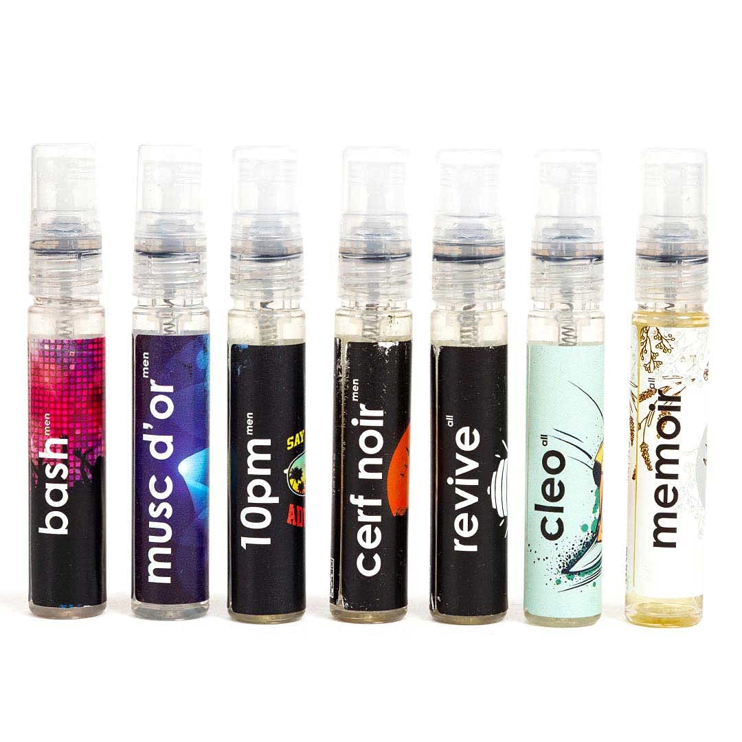 Perfume Trial Set/Sample/Tester For Men Set of 7-12ml Each