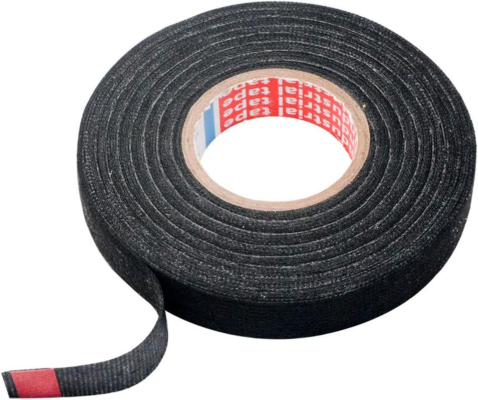 3 Rolls Wire Loom Harness Tape Adhesive Wiring Cloth Tape 15mm x 25mm