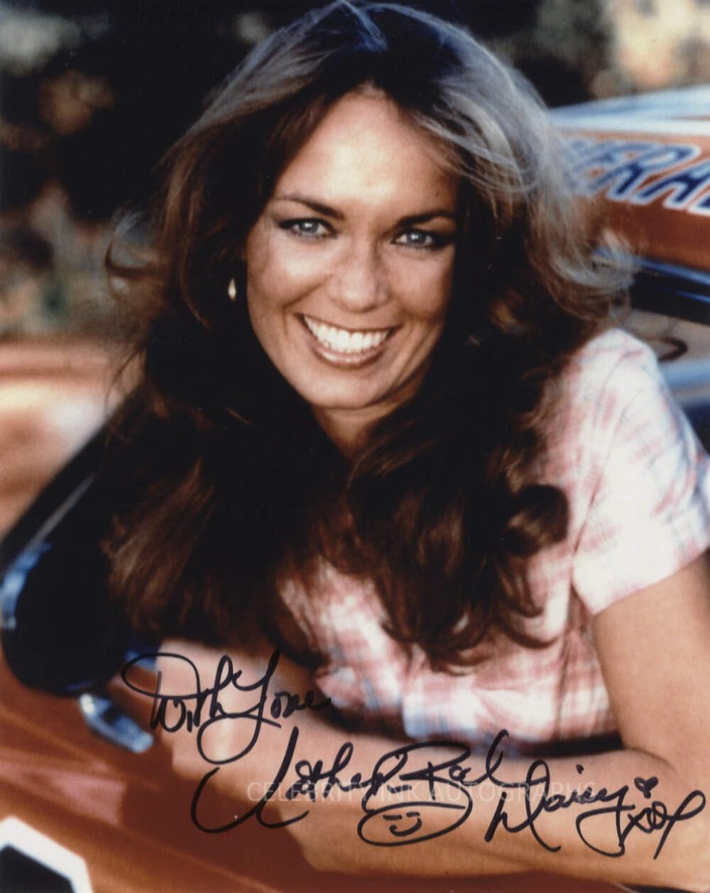 CATHERINE BACH as Daisy Duke - The Dukes Of Hazzard 8"x10" Genuine Autograph